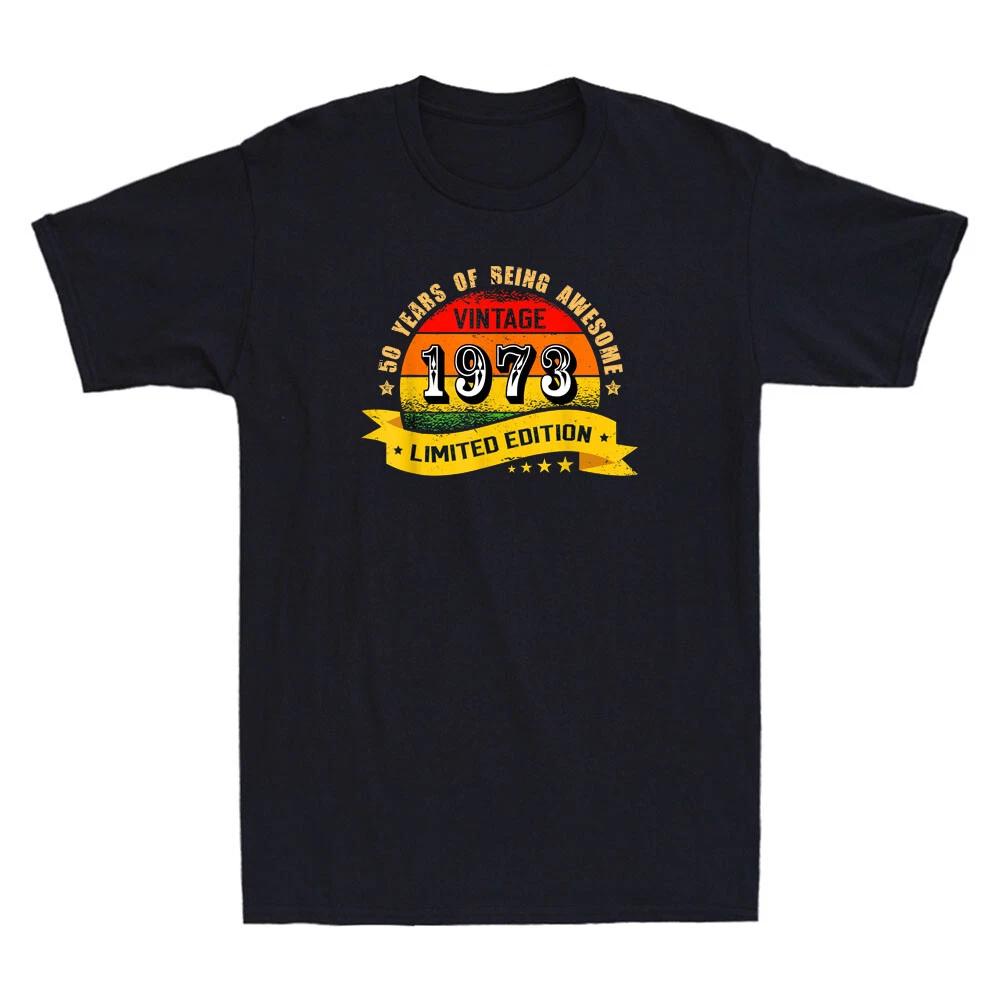 50 Year Old Vintage Limited Edition 80th 70th 60th 50th 40th Birthday T-Shirt M