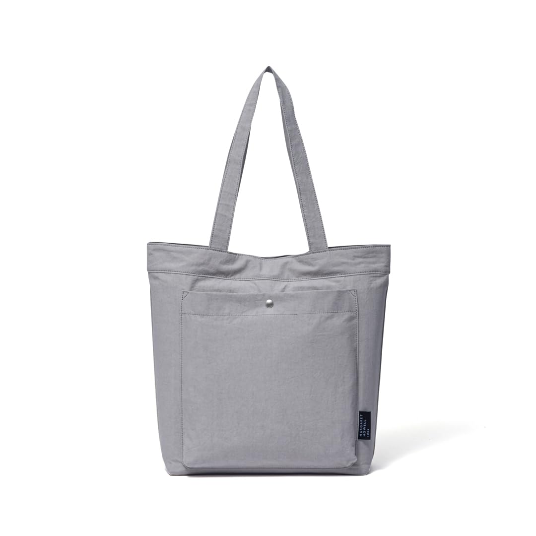 

Howell Tote Cotton Pocket Design Lightweight MHLH5CH1 Light Gray [Margaret Idea] [Squilles] Women s