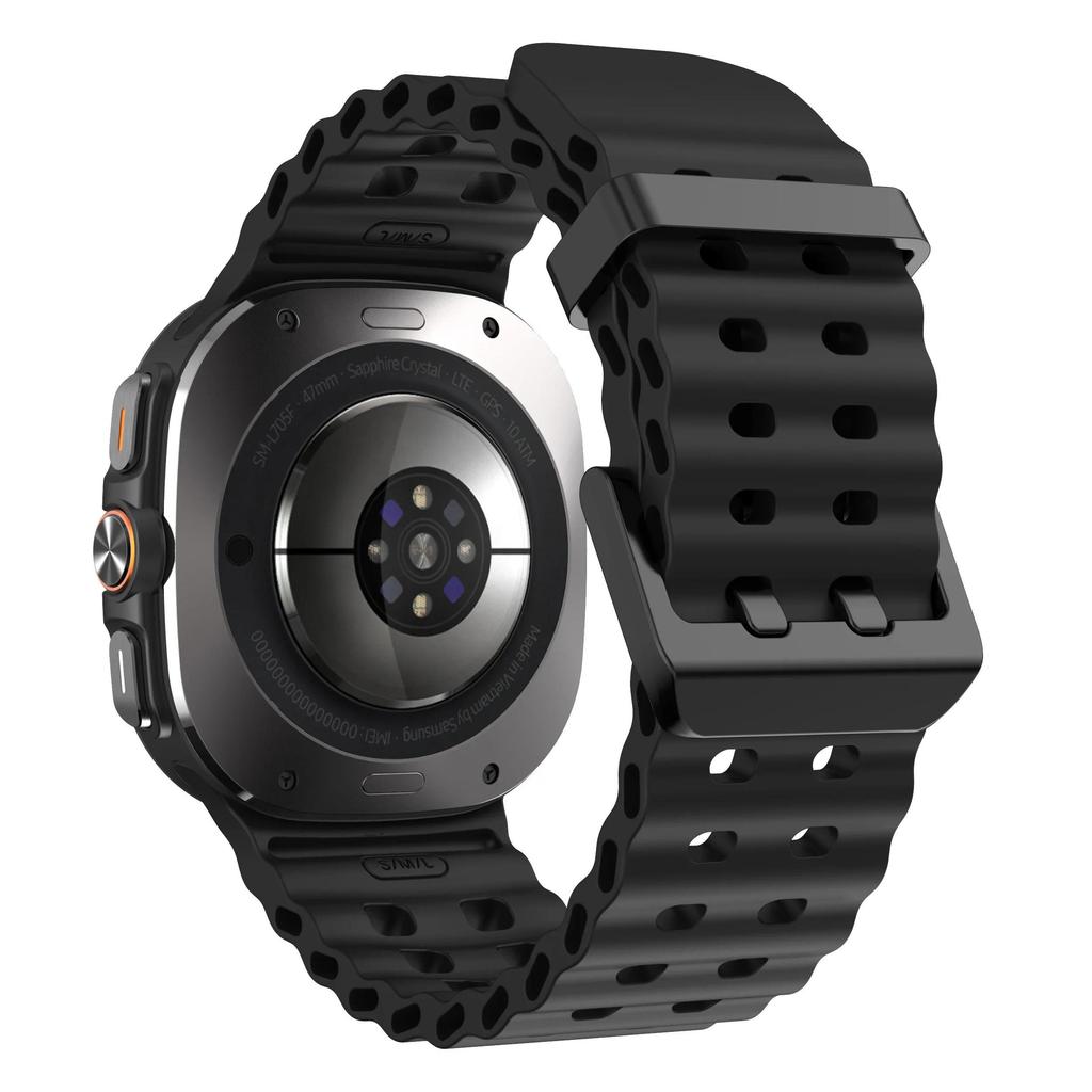 Band For Samsung Galaxy Watch Ultra 47mm Sports Silicone Strap Bracelet For Galaxy Watch Ultra Watchband Accessories