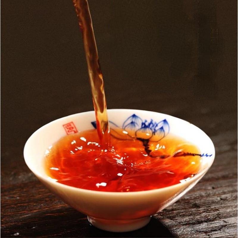 357g Yiwu Reifer Puerh Tee 2020 Jahr Alter Baum Pu-erh Gekochter Tee Yunnan Pu'er Tee