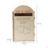 Kartenhalter-Box für Hochzeiten, Dekorative Holz-Briefkasten Empfangsgeschenke