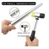 ABWR-Ring Size Measuring Tool Set, Metal Mandrel Ring Sizer Finger Size Rod Wire Wrap Ring Tool Jewelry Making Kit