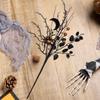 Halloween Halloween Geschenke Dunkler Stil DIY Bouquet Elegante Fledermausform Heimdekorationen 48/45cm