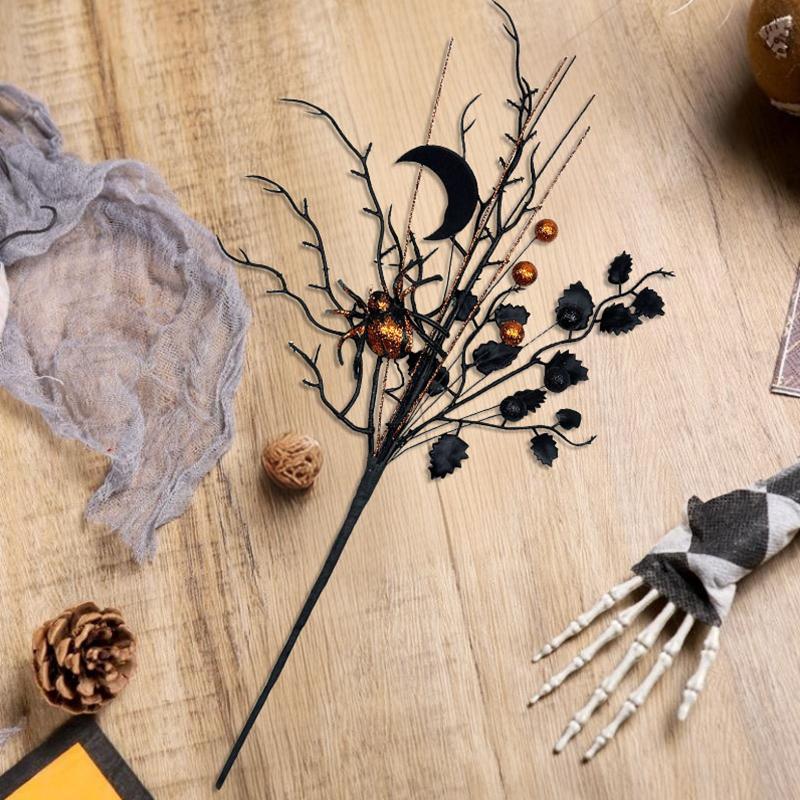 Halloween Halloween Geschenke Dunkler Stil DIY Bouquet Elegante Fledermausform Heimdekorationen 48/45cm