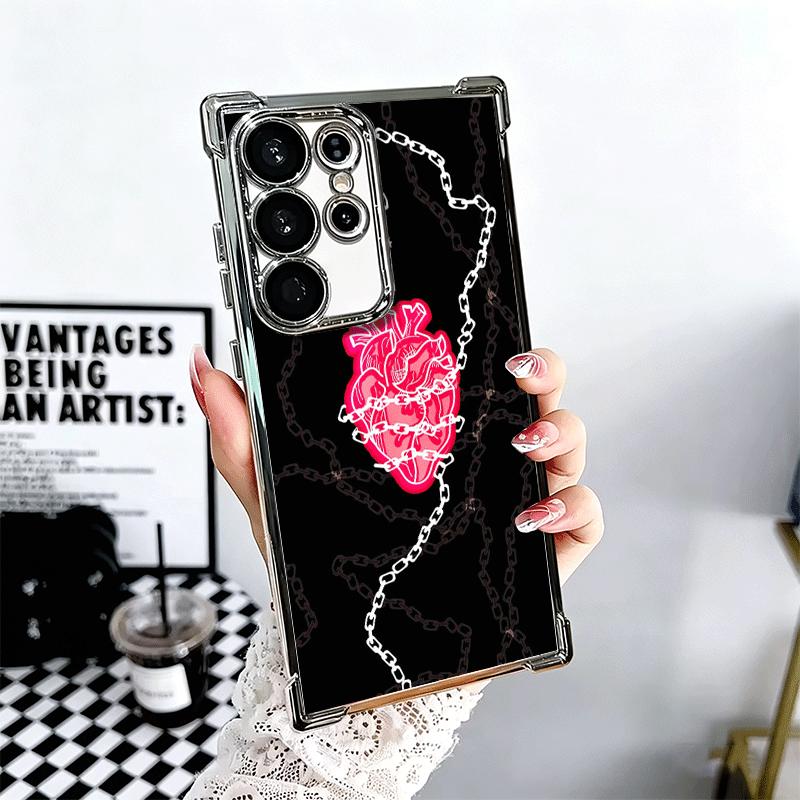 

Hunter X-Hunters Kurapika Soft Phone Case For Samsung Galaxy S26 Ultra S25 Edge S24 FE S23 Plus S22 S21 + S20 Plating Anti-Fall Samsung S21 Plus