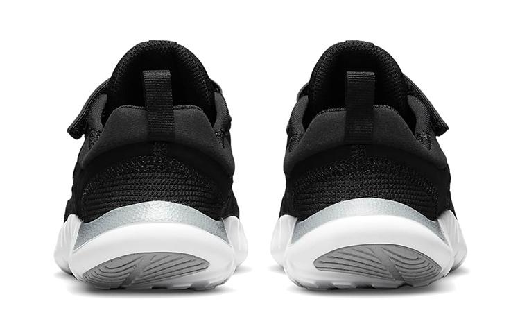 Nike Free RN Cushioning Low Top Kids' Running Shoes Black White Children Aged 3 7 Years Old CZ3996-001