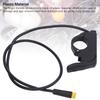 Acceleratore a Dita Elettrico per Bicicletta 140X Acceleratore a Pollice a 3 Pin Acceleratore per Scooter Elettrico Bicicletta Elettrica