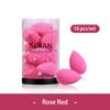 10 pcs/set Mini Beauty Egg Makeup Sponge Cosmetic Puff Dry Wet Makeup Sponge Puff Cushion Foundation Powder Make Up Accessories