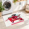 Flannel Kitchen Mat Mohamed Salah Soft Area Rug Non Slip Floor Carpet Home Decoration