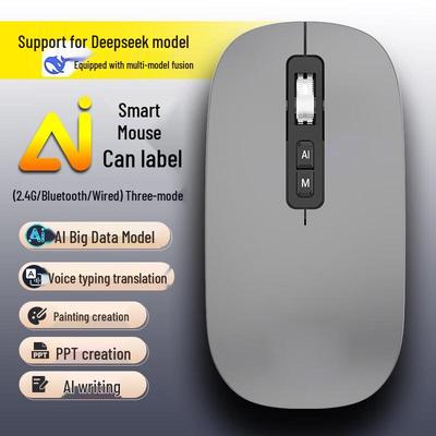 Inteligentna bezprzewodowa mysz głosowa DeepSeek AI
