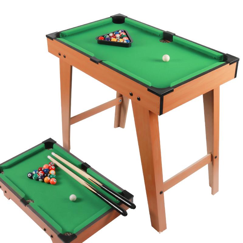 Children's Mini Wooden Billiards Table: Multifunctional Game Table with Legs