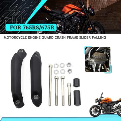 FOR Street Triple 765 R S RS 765S 765R 765RS 675 675R Motorcycle Falling Protection Frame Slider Fairing Guard Crash Protector