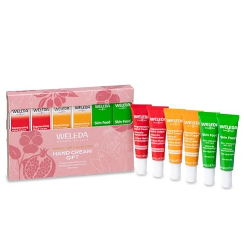 

[Official] WELEDA Hand Cream Gift Set 2025 (10ml x 2 x 3 flavors) - Pomegranate, Hippophane, Skinfood