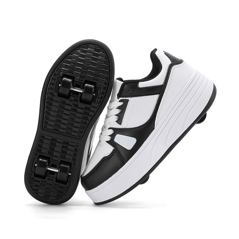 Dětské dvoukolové boty Heelys Skate Tenisky Unisex Zatahovací Kolečkové Boty Pro Kluky Dívky Lehká Venkovní Bruslařská Obuv