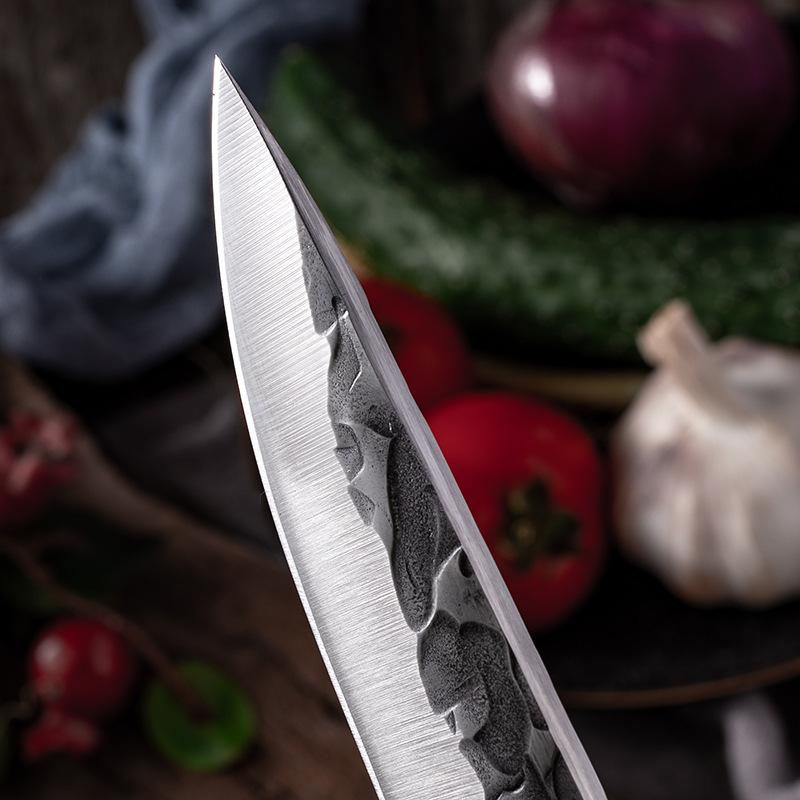 Edelstahl Fischmesser Metzger Obst Gemüseschneider Fleischerbeil Küche Ausbeinmesser