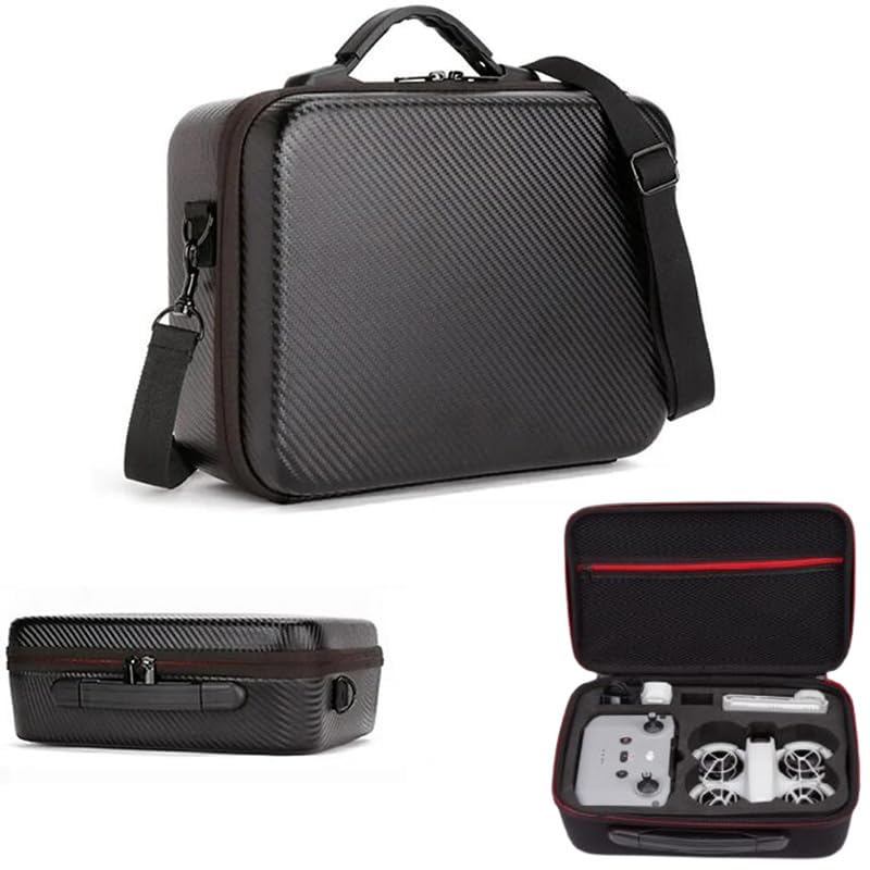 DJI Neo Drone Storage Case, PU Waterproof Storage Bag, Portable Shoulder Bag, Travel Case, Carrying Case