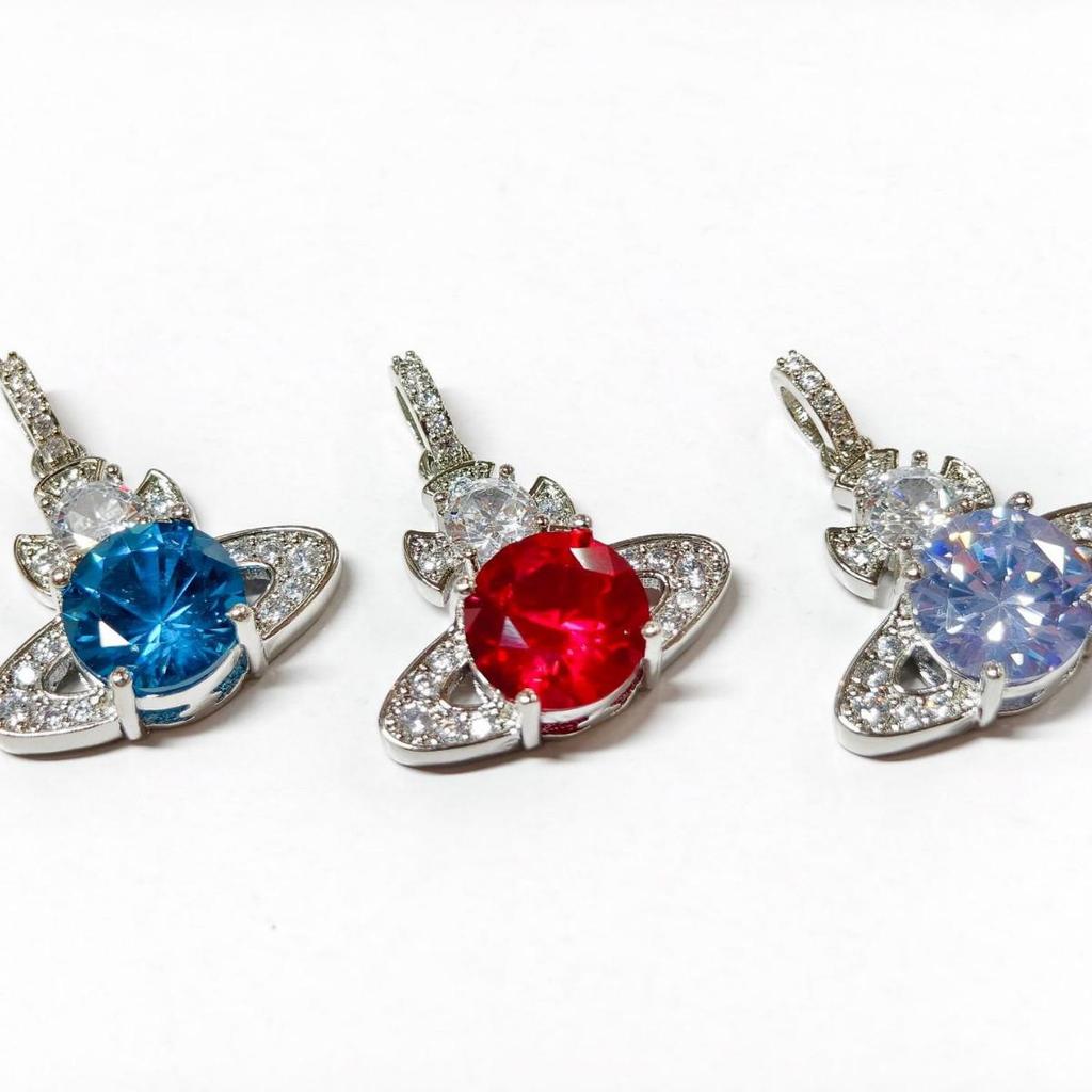 Empress Dowager Gemstone Diamond Necklace: Mermaid Tears Collection