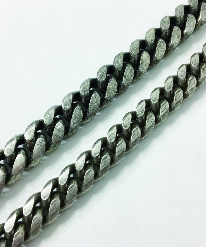 Sexto [Necklace][Surgical Steel] 135 Rdc Chain Necklace Vintage Silver