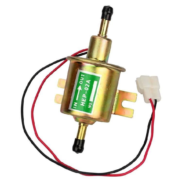 Automotive Replacement Fuel Pump 24V Metal Pump Body with Lead Wires, Bracket and Fuel System Modification Service Support for Repairs