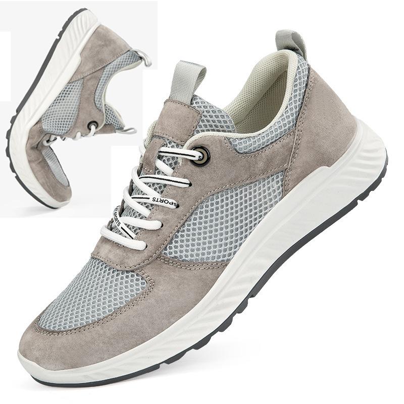 Men's Shoes Breathable Fly-woven Sports Shoes Casual Board Shoes Men's Lightweight Hollow Running Shoes