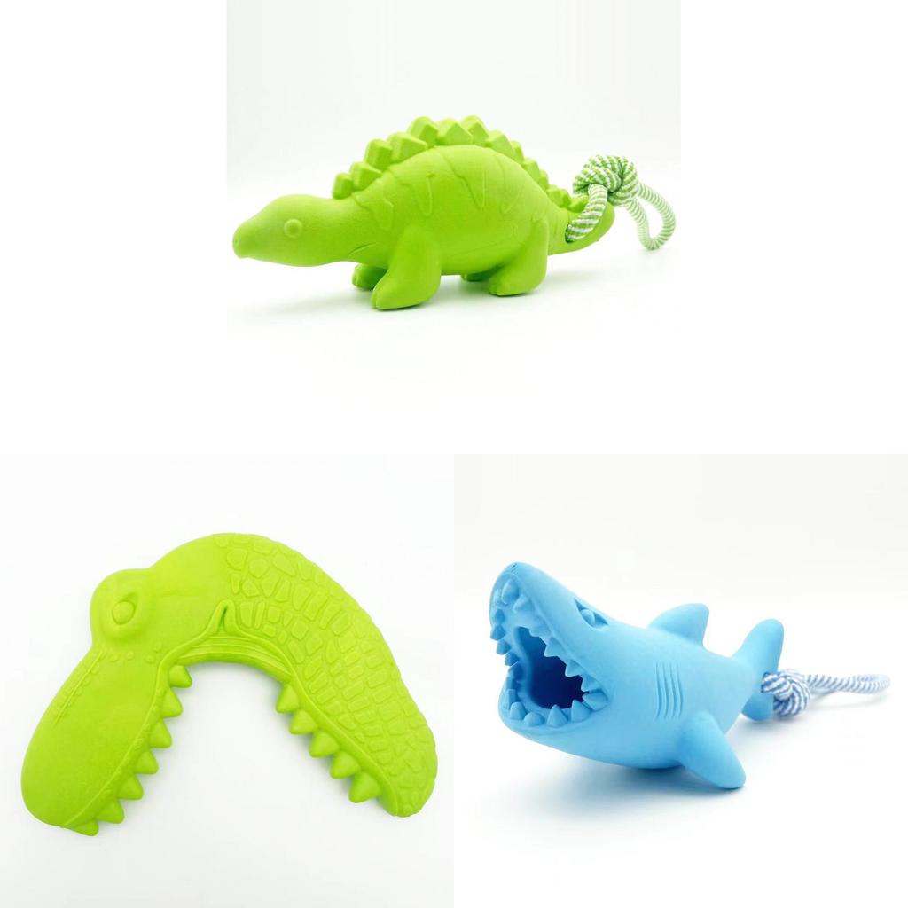 Tpr Pet Chew Toy With Food Dispenser For Interactive Play And Dental Health