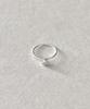 Code.H (Silver 925) Silver Rose Ring