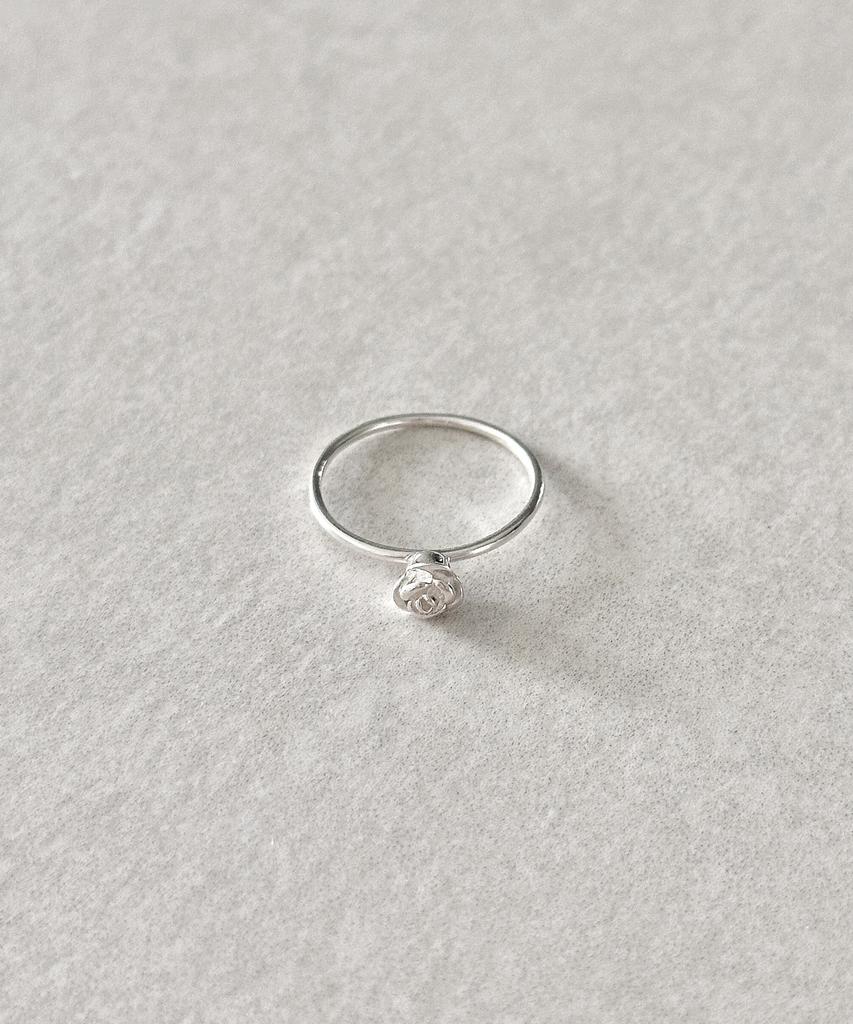 Code.H (Silver 925) Silver Rose Ring