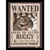 Wanted Buggy Framed Poster