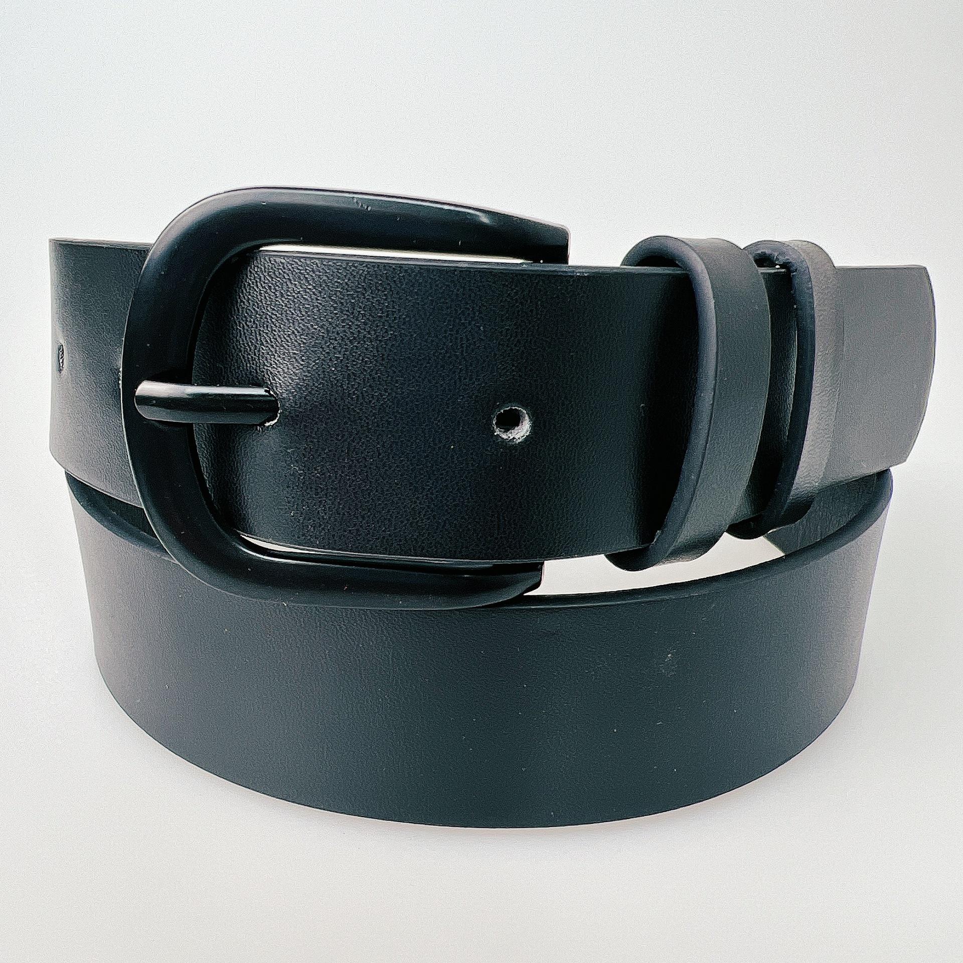 

Новый женский простой и универсальный ремень из искусственной кожи в европейском и американском стиле для джинсов, одежды с ремнем, приталенный 100cm