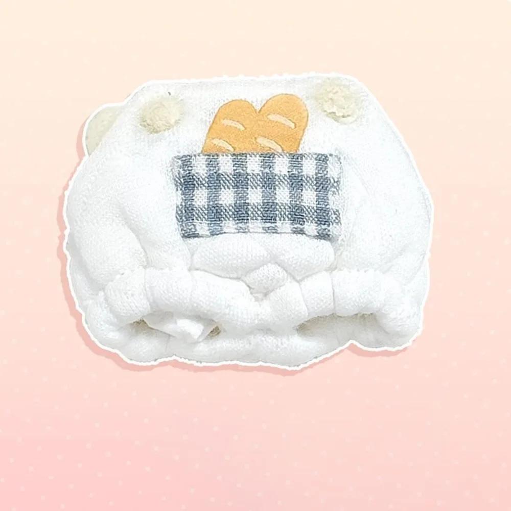 Cute Doll Hat Rabbit Ears Doll Hat Cat Ears Bread Clothes Doll Clothes Set Endless Cream Series Outfit Acssories 10cm Doll