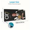 CR7 Mouse Pad, Large Gaming Desk Mat, Non-slip XXL Mousepad for Laptop & Tablet, Mini PC Playmat with Stitched Edges