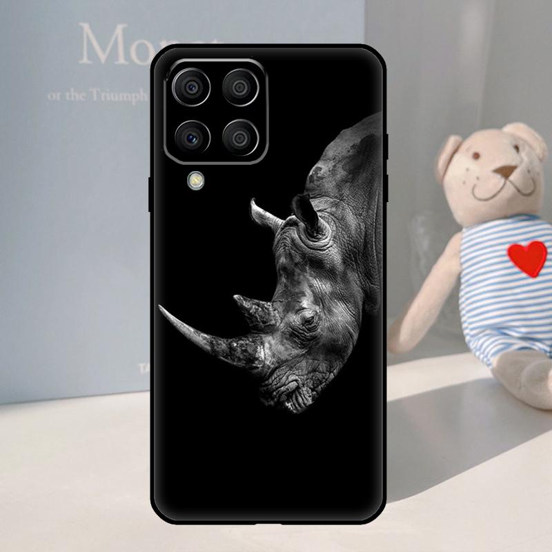 Rough Rhinoceros Rhino Beast For Samsung Galaxy M55 M15 M35 M14 M34 M54 M11 M21 M31 M13 M33 M53 M12 M32 M52 M06 M16 Case