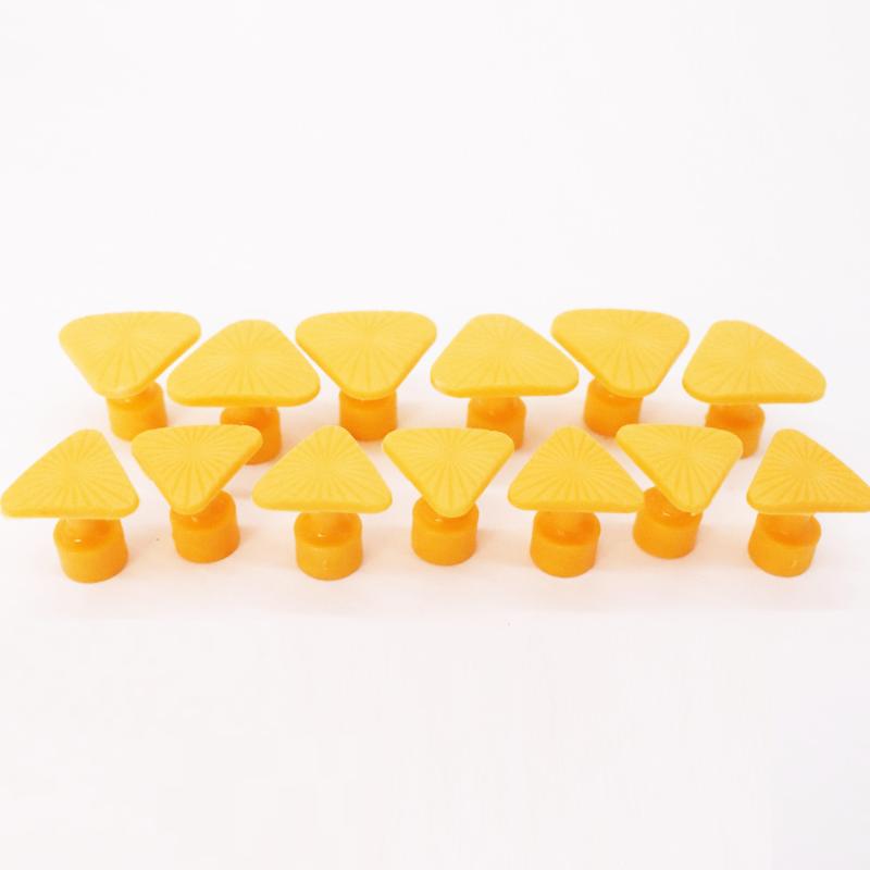 10Pcs Car Body Dent Removal Glue Pulling Tabs Hail Damage Removal Tools Dent Puller Tabs Paintless Repair Tool