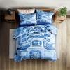 La Pedrera Duvet Cover Set Uk Single Double Queen Us Twin Full King Size Among Bed Linen Set