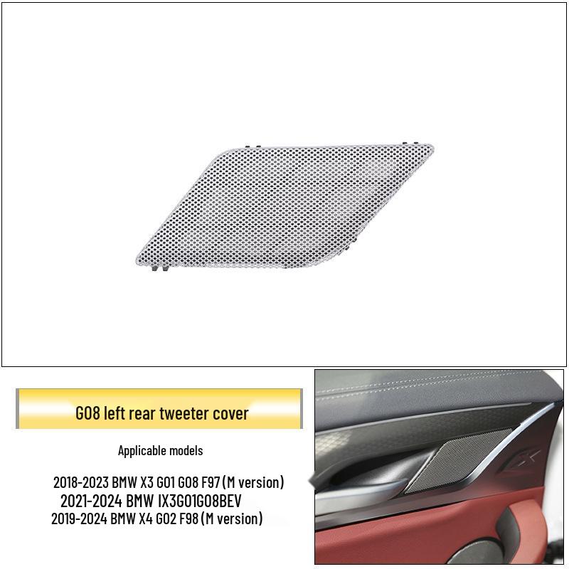 BMW X3/X4 Door Speaker Dustproof Mesh Cover for G08 iX3 Audio