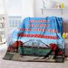 Manchester Customize Your Name Blanket Multi-purpose Customizable Blanket Durable Comfort Perfect for Living Room Office Chair Couch Livingroom