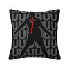 Siuuuuuuu Cristiano Ronaldo Cr Football Printed Pillow Cover Living Room Home Office Decoration Cushion Cover