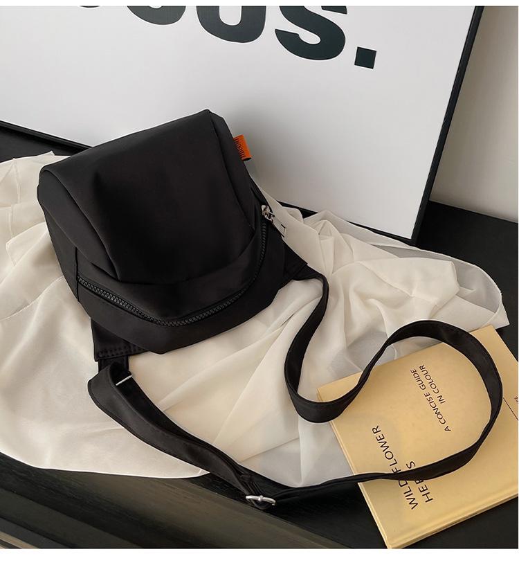 Nylon Fabric Shell Shoulder Bag: 2025 Casual, Waterproof, Large Capacity Crossbody for Women