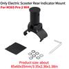 Turn Signal Rear Lamp Rechargable with Remote Control Waterproof E-Scooter Safety Warning Tail Light LED for M365 Pro 2 MI 4