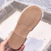 Nuove Scarpe da Principessa Estive 2025 con Fiocco di Strass e Punta Chiusa per Bambine - Sandali con Suola Morbida