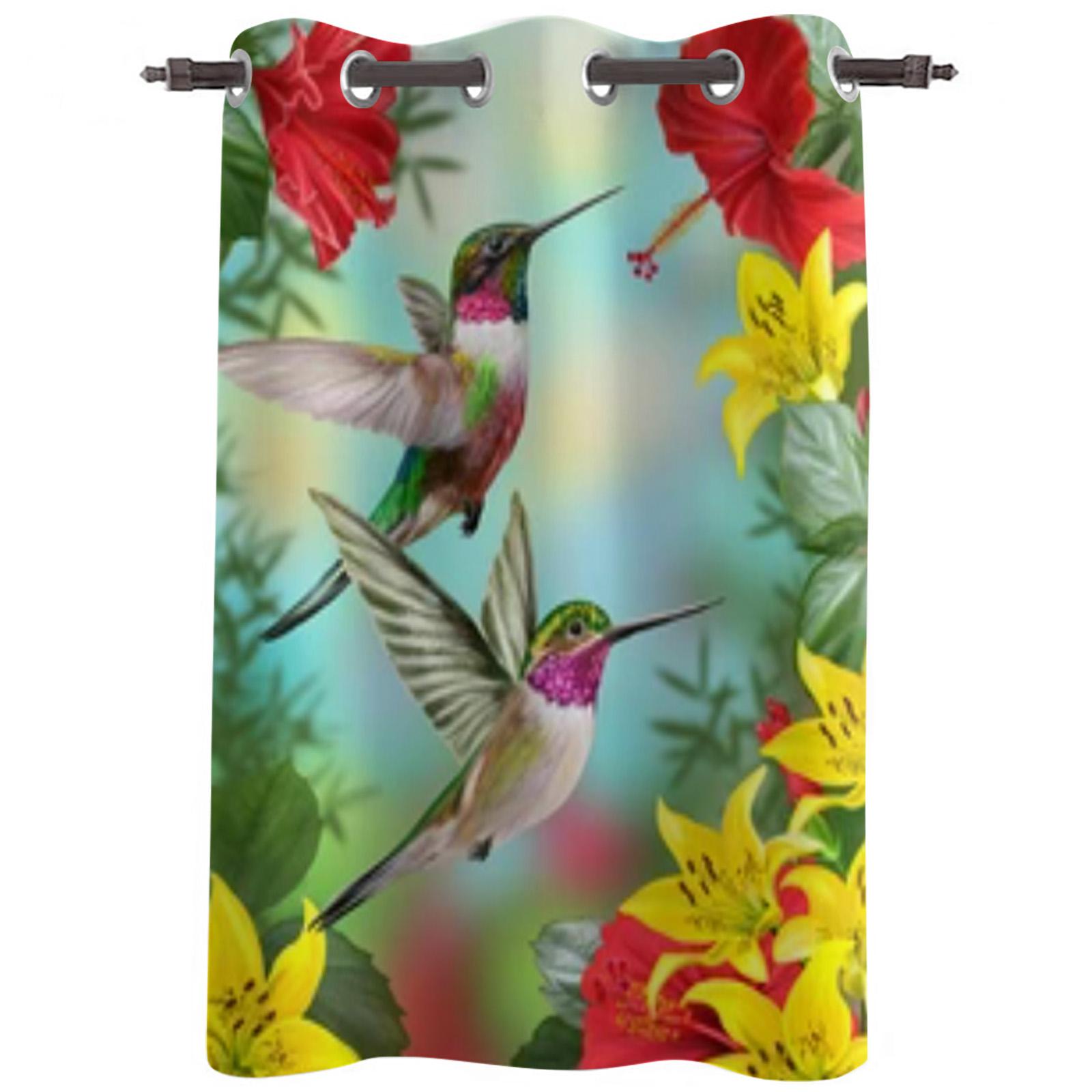 

Осенний лес, кленовые листья, красные шторы на окна, занавески для гостиной, спальни, кухни, детские шторы 135W x 60H(cm)