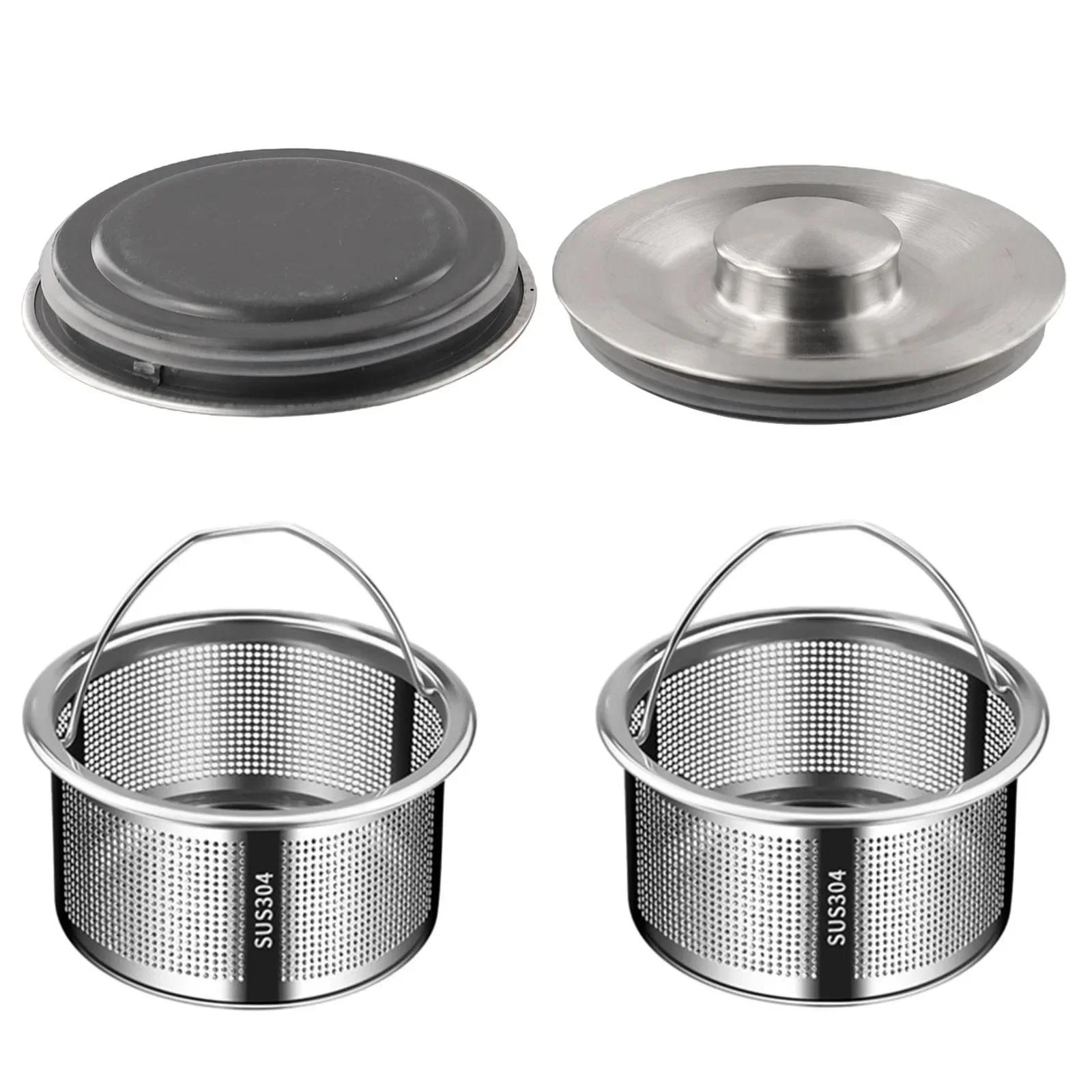 High Quality Brand New Drain Strainer Leakage Stainless Steel Funnel Filter Garbage Home Replacement Sink Drain