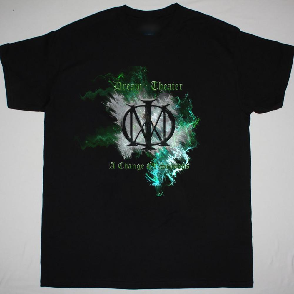 Dream Theater T- Shirt Short Sleeve Cotton Black Men All Size S to 5XL DA26 Unisex T-Shirt S