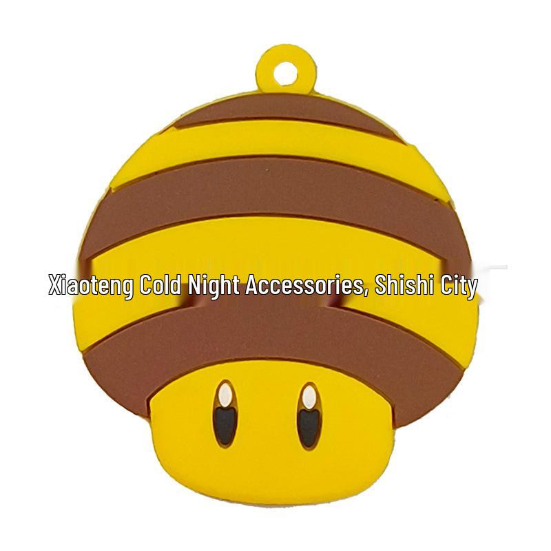 Super Mario Cartoon Keychain Pendant - PVC Material
