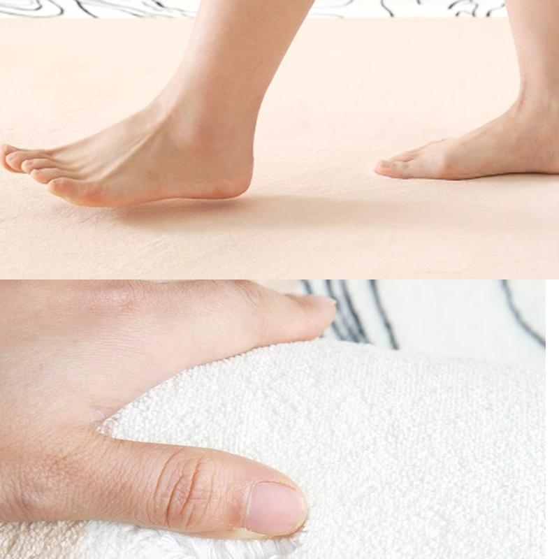 Zotteliger Kunstkaschmir Schlafzimmerteppich Plüsch Flauschiger Teppich Wohnzimmer Für Sofa Nachttisch Kinderzimmer Rutschfeste Fußmatte Heimdekoration