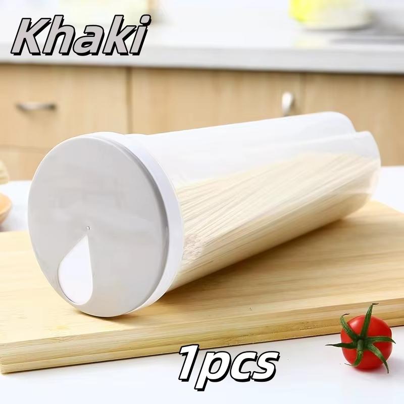1pcs Noodles Sealed Can Wheat Pasta Plastics Organizer Airtight Sealed Containers Divided Can Storage Boxs Kitchen Accessories