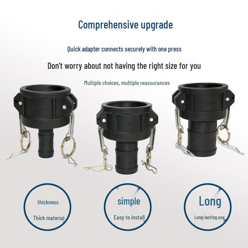 IBC Barrel C-Type Quick Connector Valve - 1", 1.5", & 2" Sizes Available