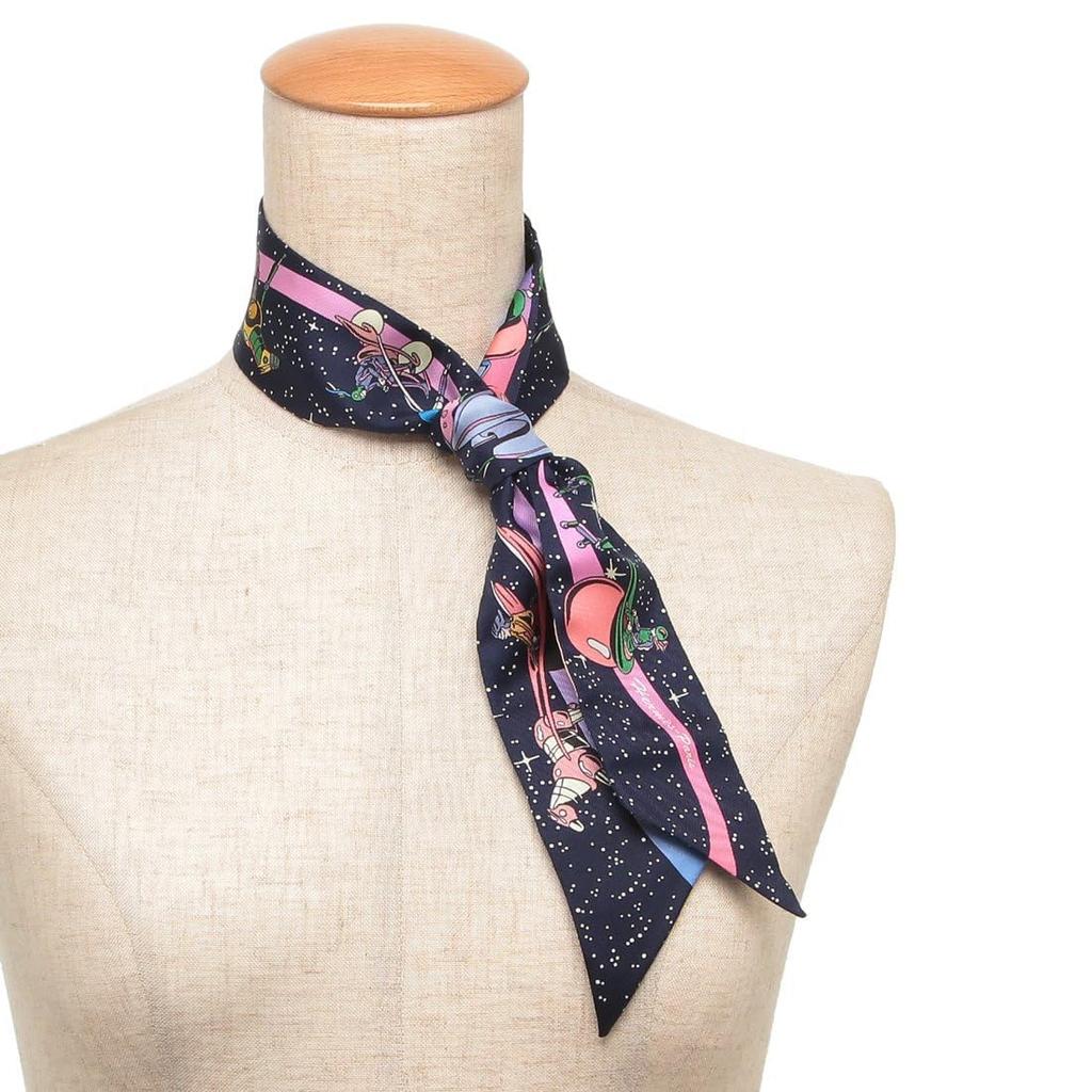 Scarf Bandana Twilly Multicolor Navy H063573 S 05 [Hermes] Women's [Item]