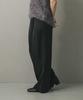 Sense of Place Black One Women's Satin-In-Tuck Pants, AAA6-24A002,
