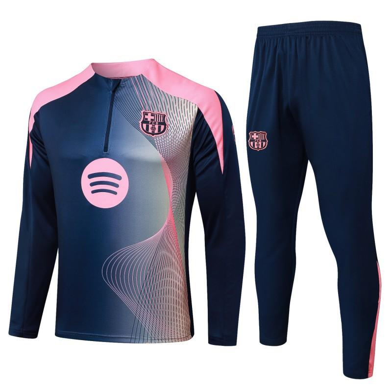 Football Paris Training Clothes Arsenal Chelsea Juve Flamenco Half-pull Long-sleeve Suit XXL